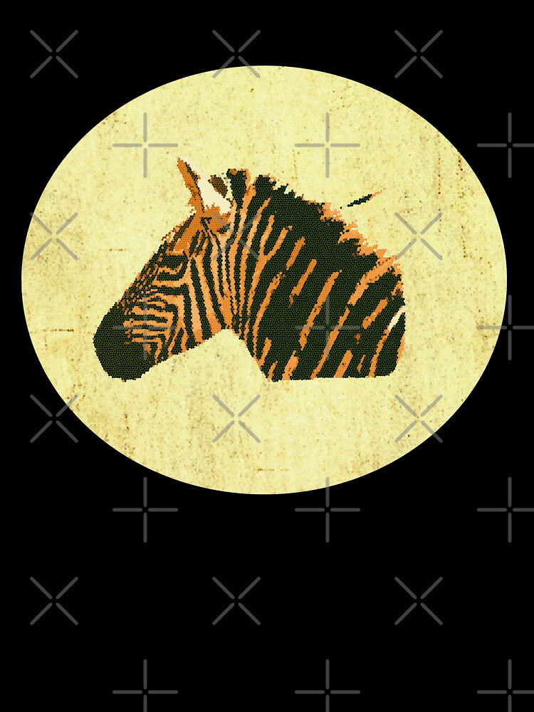 zebra pixel art by Coffeemerc117