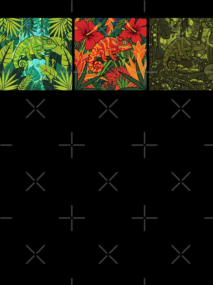 Who Says Consistency's Good? Funny Chameleon Camouflage by Horningamere