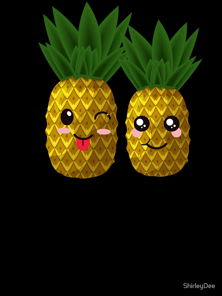 Cute Kawaii Pineapple by ShirleyDee