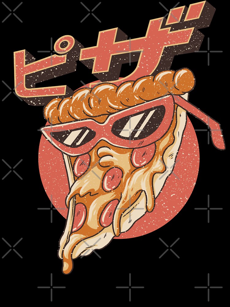 Kawaii Pizza Classic T-Shirt T-Shirt T-Shirt by afdesignz