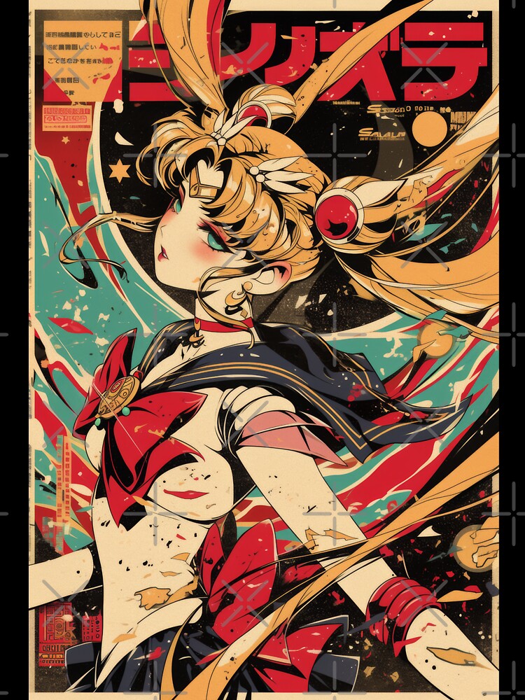 Sailor Moon retro Magazine by AnimeArsenalPrints