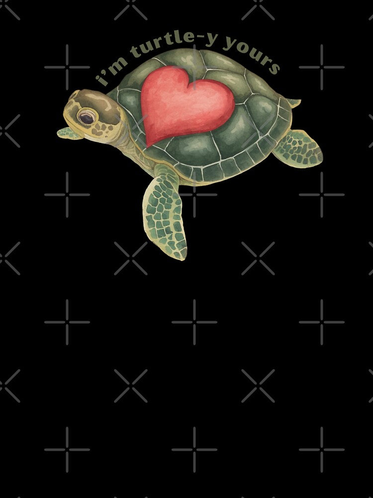 I’m Turtle-y Yours - Cute Pun | TeeHee Puns Funny Design by TeeHee Puns