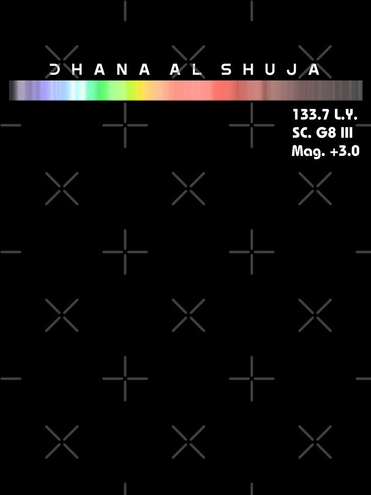 Star Dhana El Shuja Spectral signature by Racyfun77