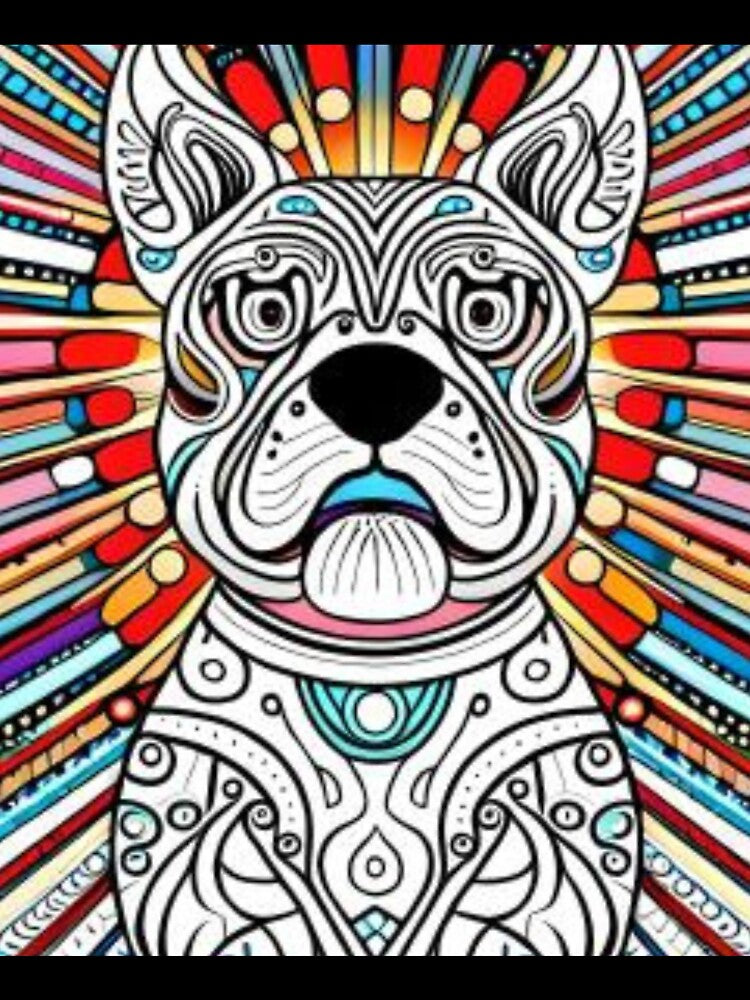 COLORFUL LINE ART by ROYALBIRDS