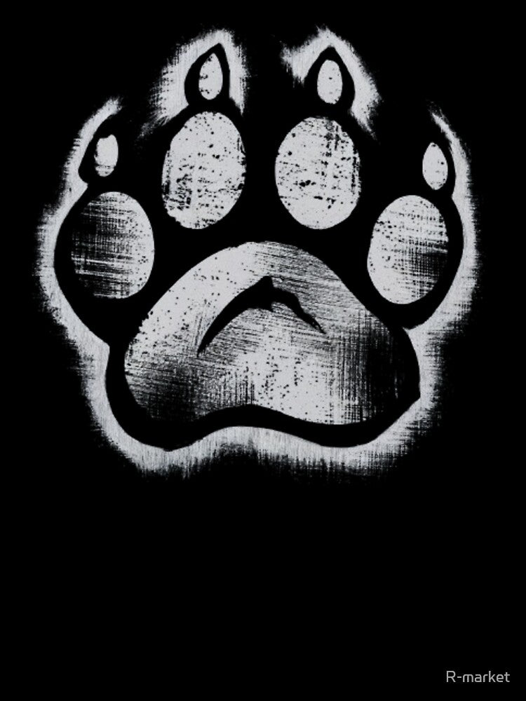Distressed Wolf Paw Mark by R-market