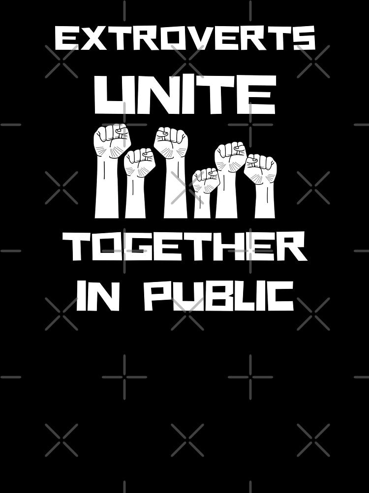 Extrovert unite together in public by Zilch-o