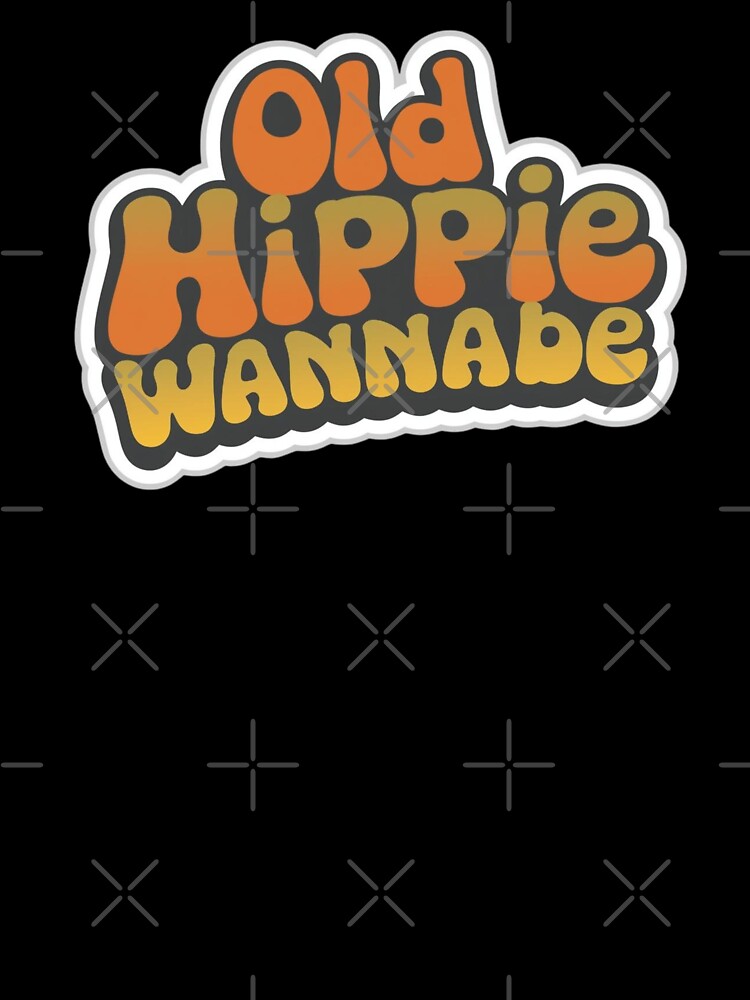Old Hippie Wannabe - Orange by LewpyG