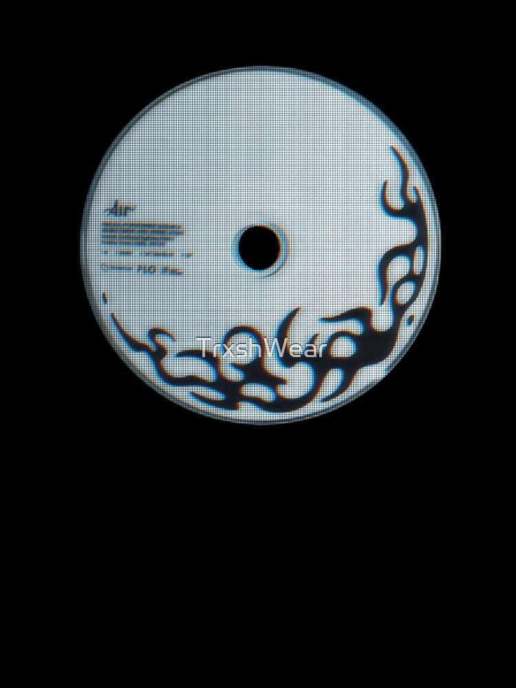 Retro CD Disk Y2K Tribal Aesthetic by TrxshWear