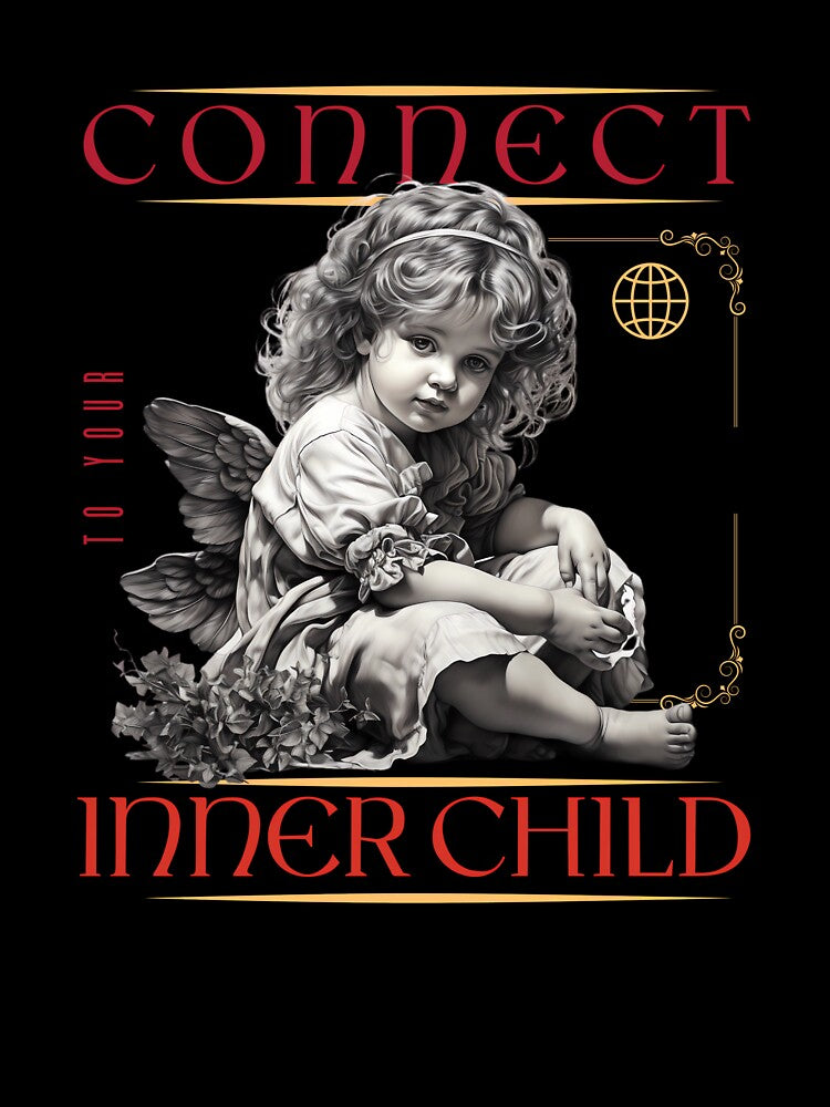 Inspirational Motivational Angelic Cherub Graphic by MTJ-Mushrooms