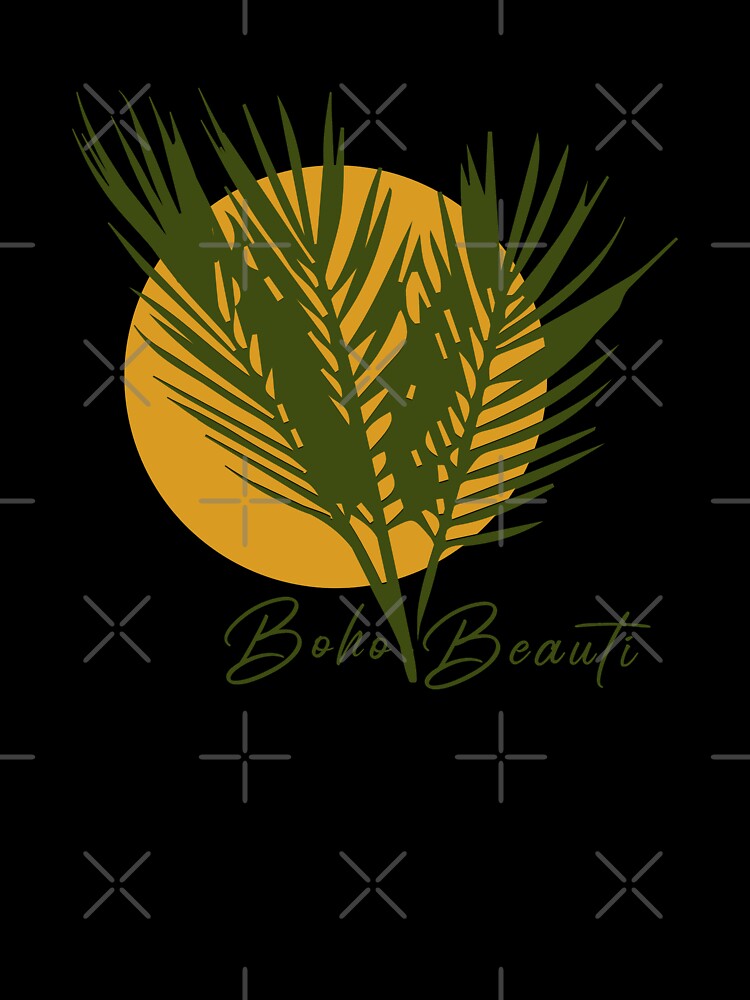 Sunset and Palm Leaves by bohobeauti