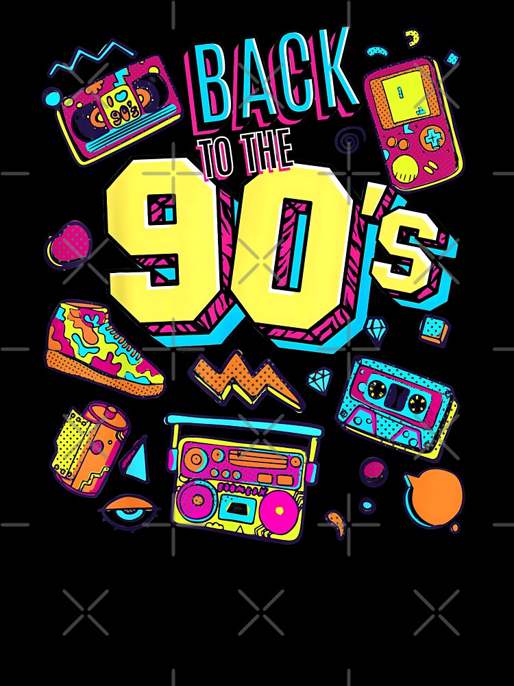 Men's Women's Kids Vintage The 90s Survival Kit Retro Graphic Design by Creatiforge