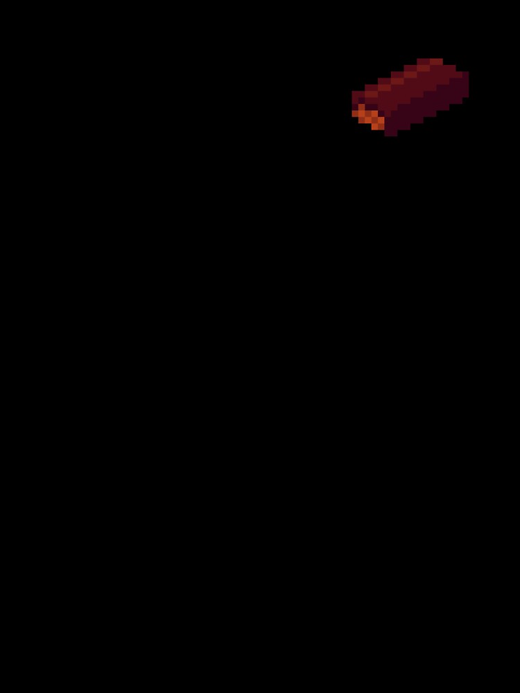 Pixel Butterfinger - pixel food art by LittleFoodShop