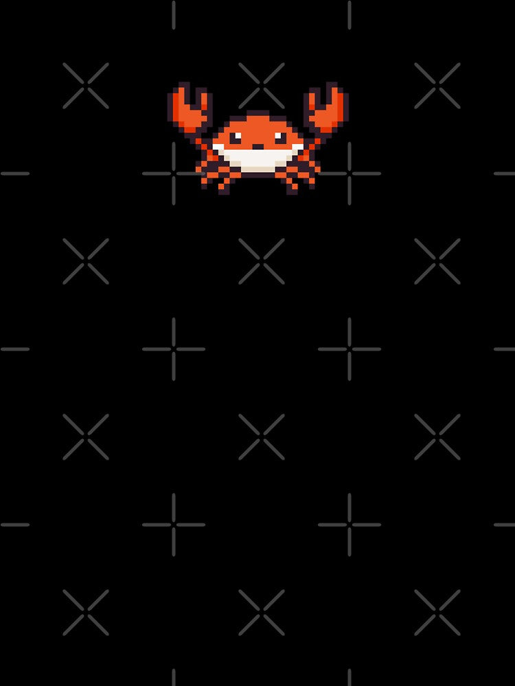 Pixel Art Crab by uxcomshop