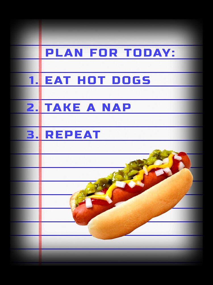 Eat Hotdogs… by CMYmerch