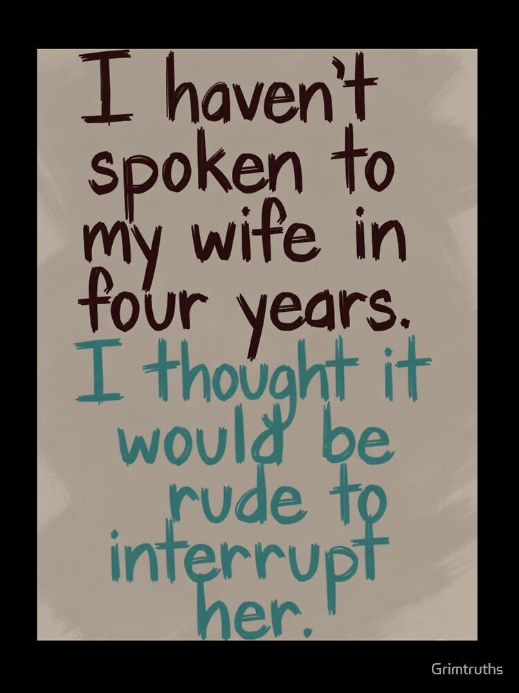 Dad joke, funny, wife, terrible jokes by Grimtruths