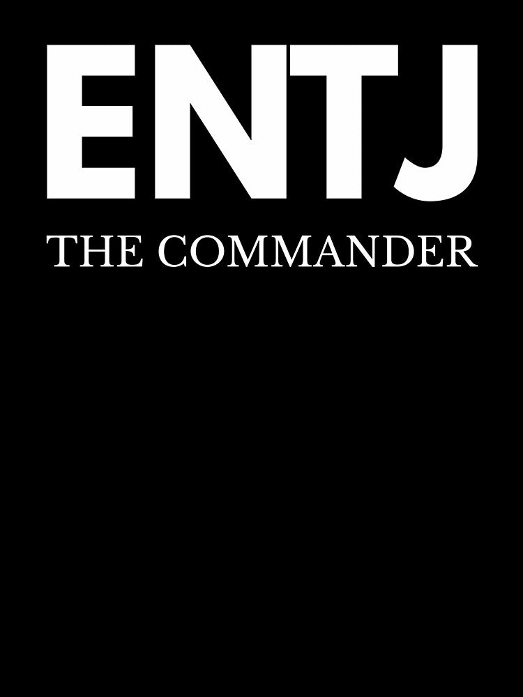 ENTJ The Commander ENTJ by The Junto Shop