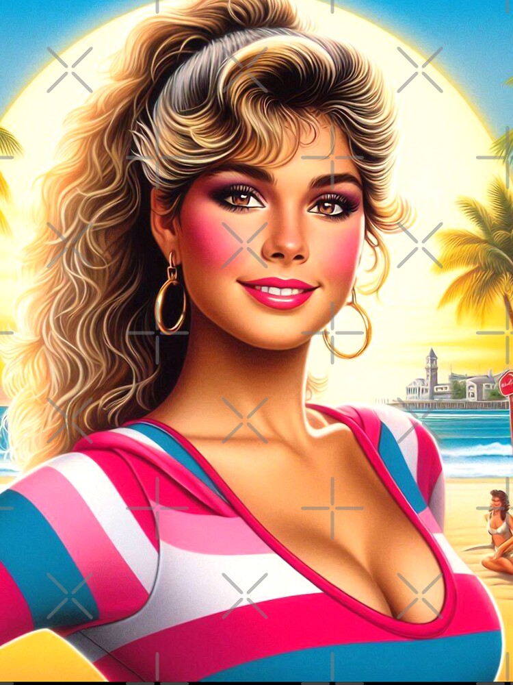 Cute 80s Girl by PulpVintage
