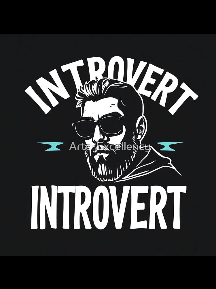 Introvert Dark Shirt | gift for introvert | shirt | Graduation | gift for introvert | shirt | Graduation by Arte-Excellency
