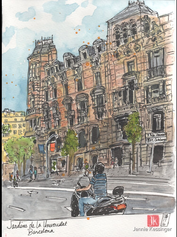 Jardins de la Univeristat, Barcelona by Jennie Kessinger