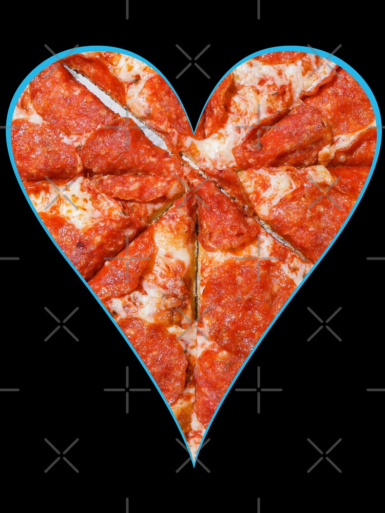 I Heart Pizza Close Up Variant by quirkycounselor