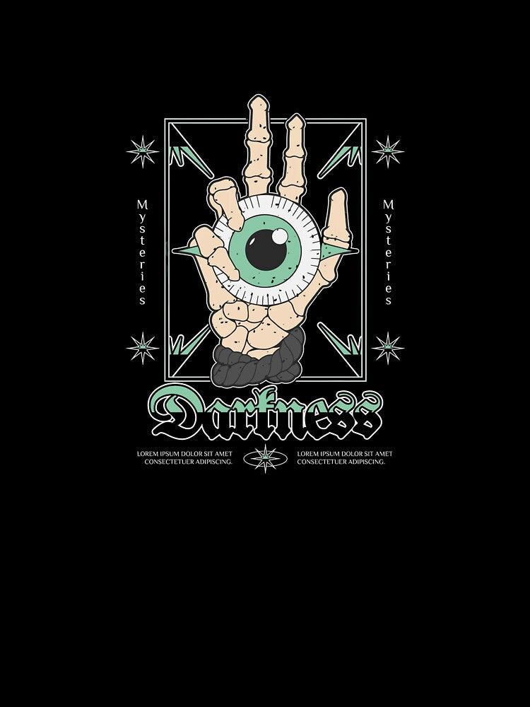 Darkness Grunge Streetwear Design by MysticMarketWares