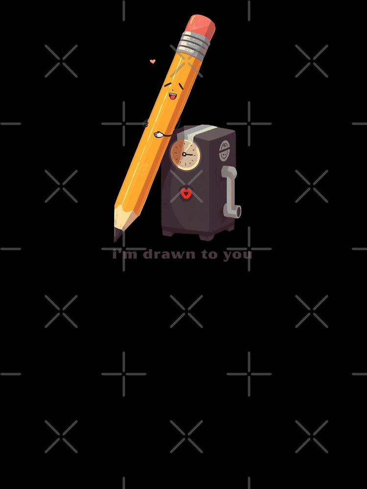 I’m Drawn To You - Cute Pun | TeeHee Puns Funny Design by TeeHee Puns