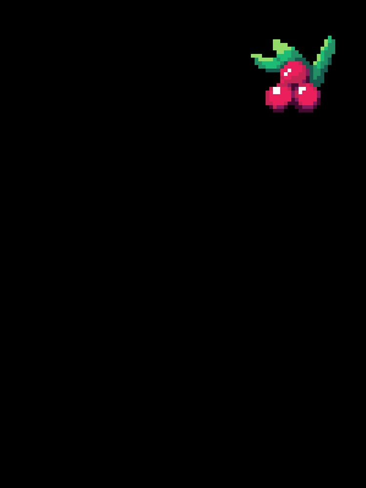 Pixel Cranberry - pixel food art by LittleFoodShop