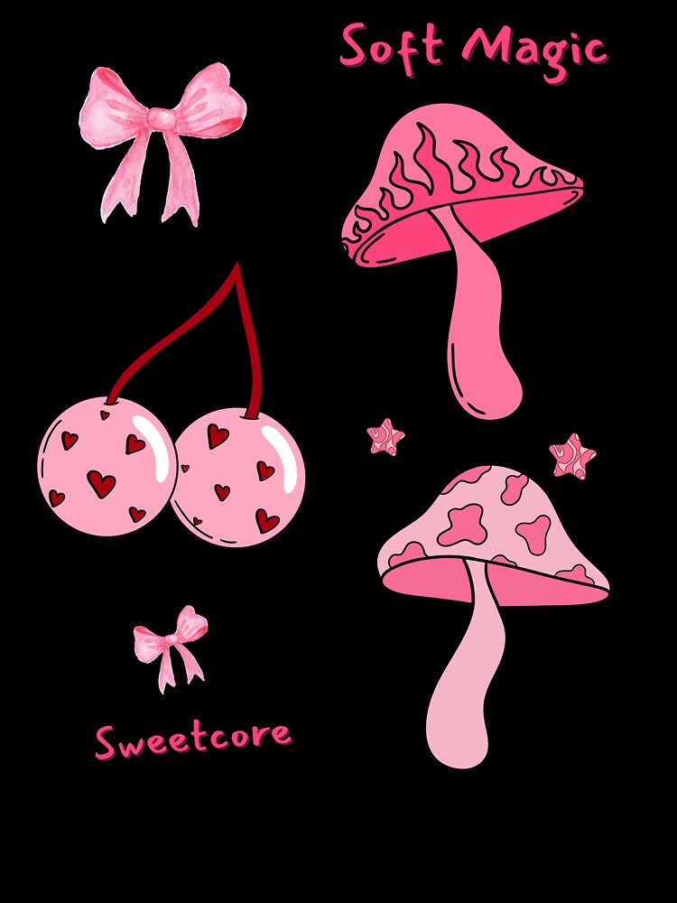 Sweetcore Pink Aesthetic Cute Shirt by Sabrienna.designs