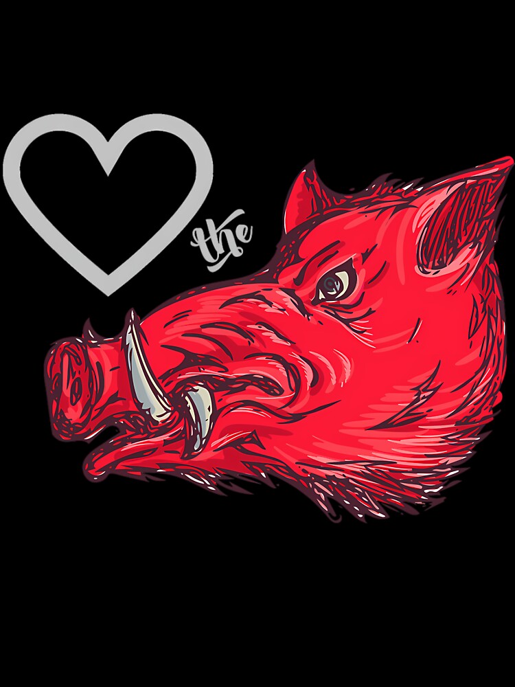 Heart The Hogs Graphic Novelty Love The Razorback 	s by ulqvkuumg78