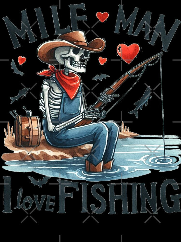 Dad Joke MILF Men I Love Fishing by vectcd