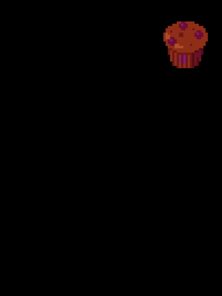 Pixel Muffin - pixel food art by LittleFoodShop