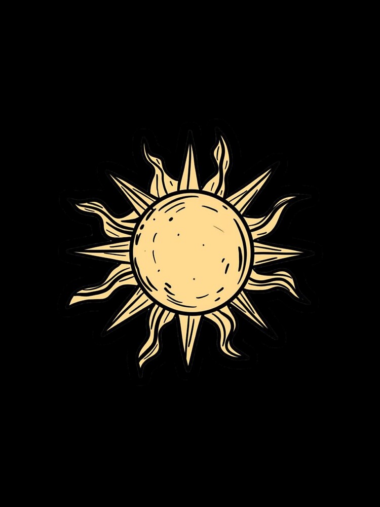 sun sticker by maddiesartworks