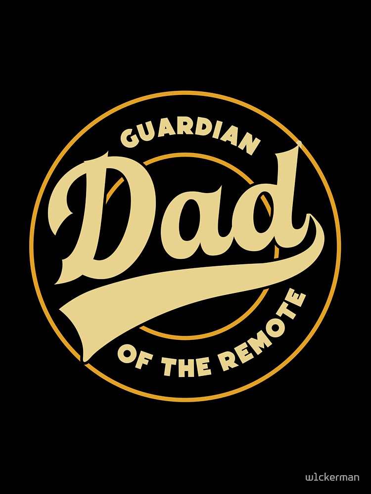 DAD remote control hogger dad jokes funny fathers day papa pops birthday by w1ckerman