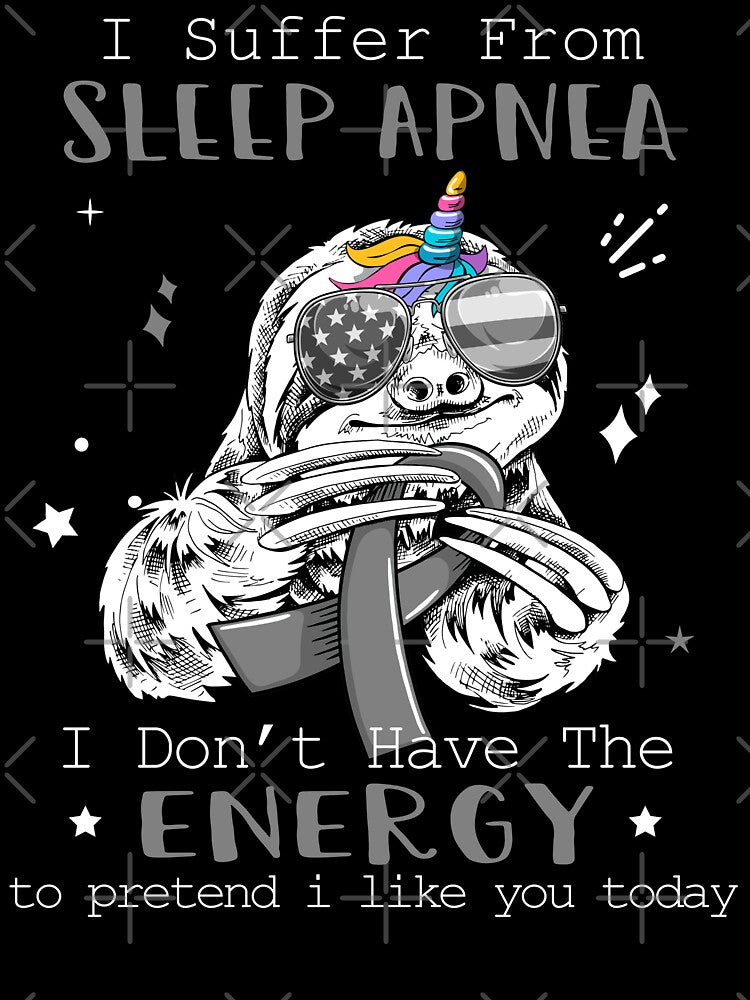 Funny Sloth I Suffer From Sleep Apnea by Kohend