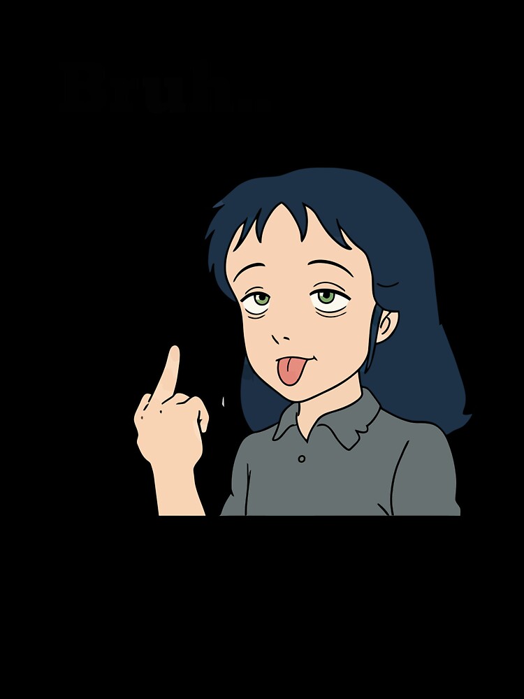 Bruh Sarah Finger – Funny Reaction Meme Sarcastic Cute Pinoy Humor by PrincessLavinia