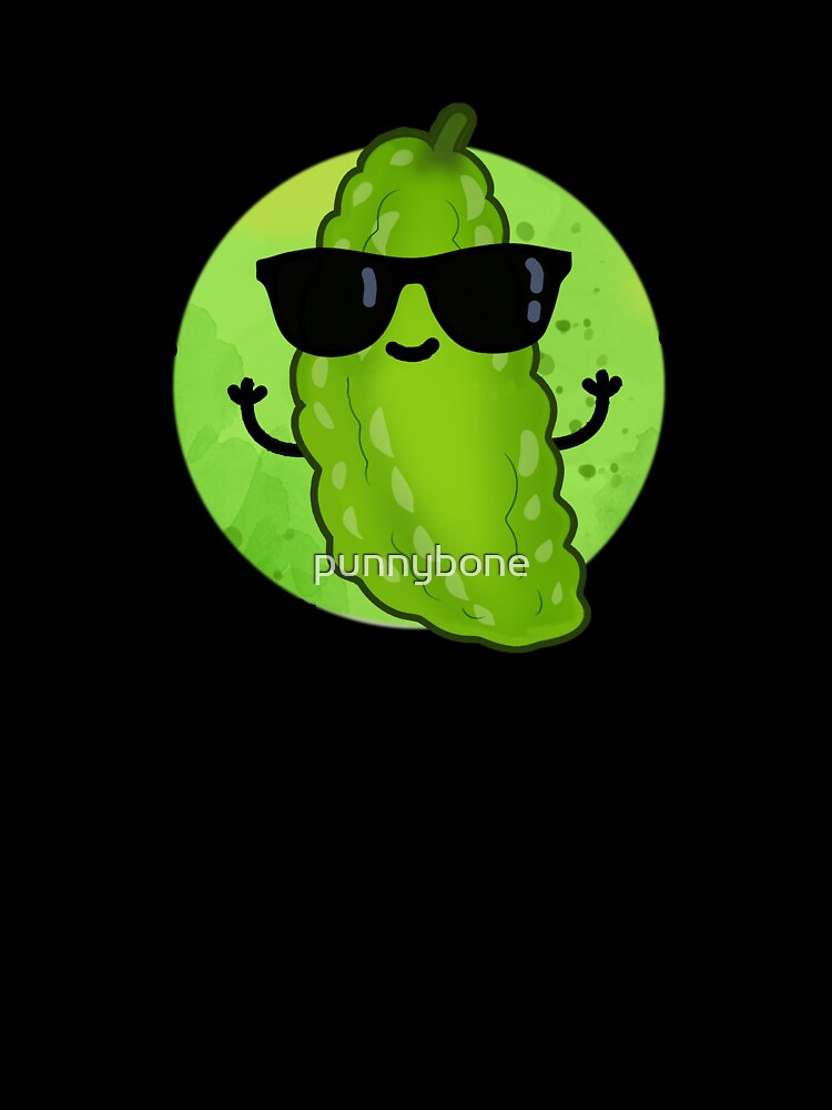 Looking Gourd Cute Cool Veggie Pun by punnybone