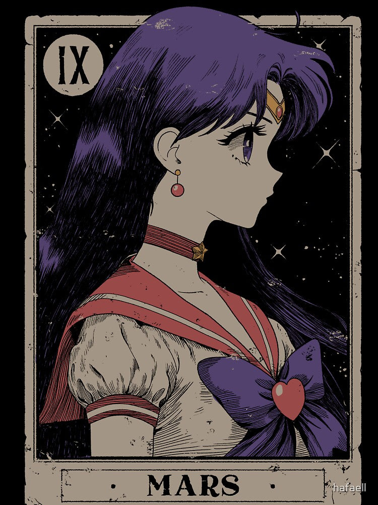 Mars Tarot Card by hafaell