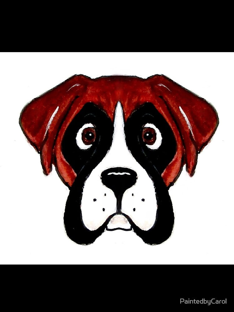 Boxer Cartoon by PaintedbyCarol