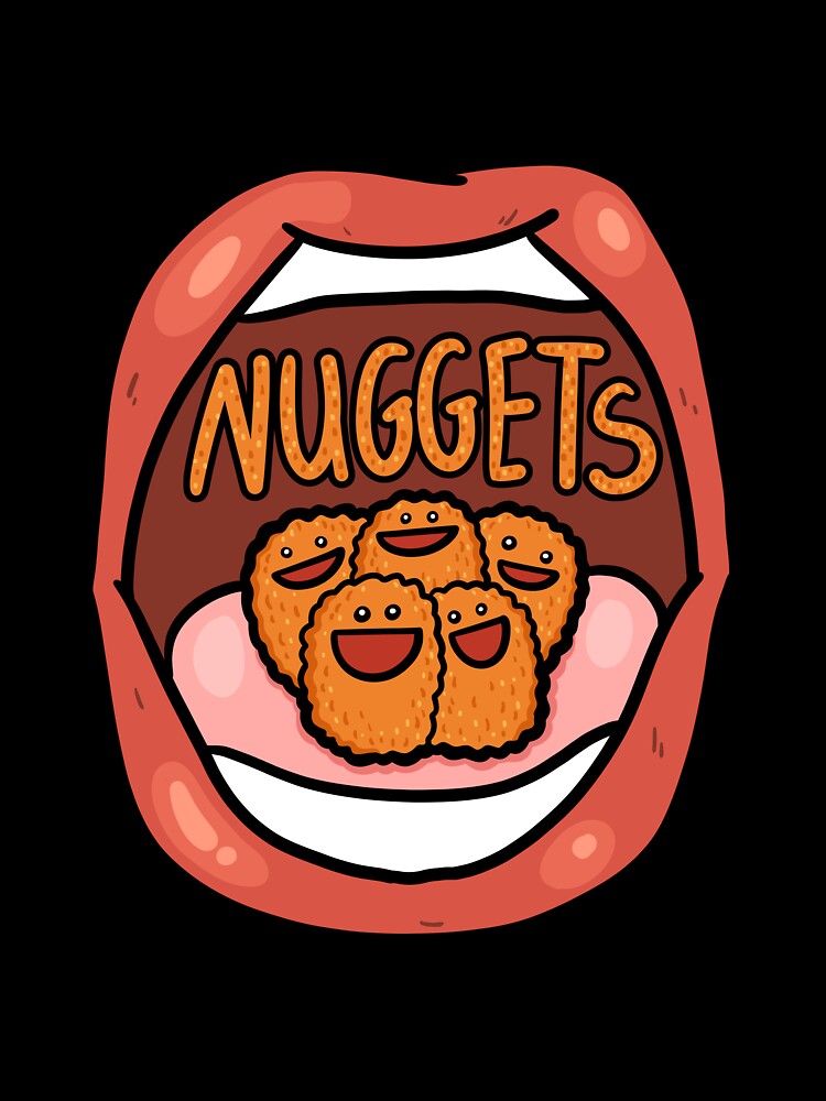 Fast Food Lover, Chicken nuggets in your mouth by bubboboon