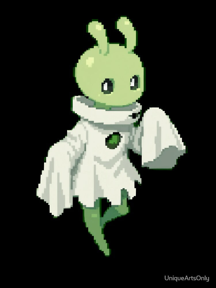 Pixel Alien Familiar – Adorable Sci-Fi Companion by UniqueArtsOnly