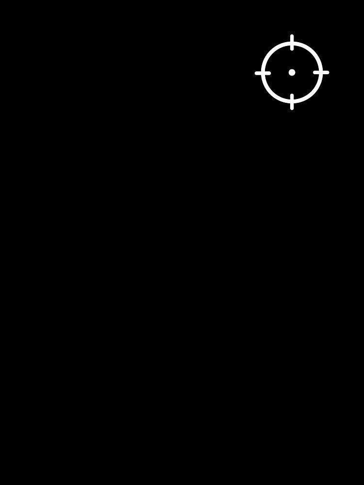CROSSHAIR (WHITE) by Top10Designs