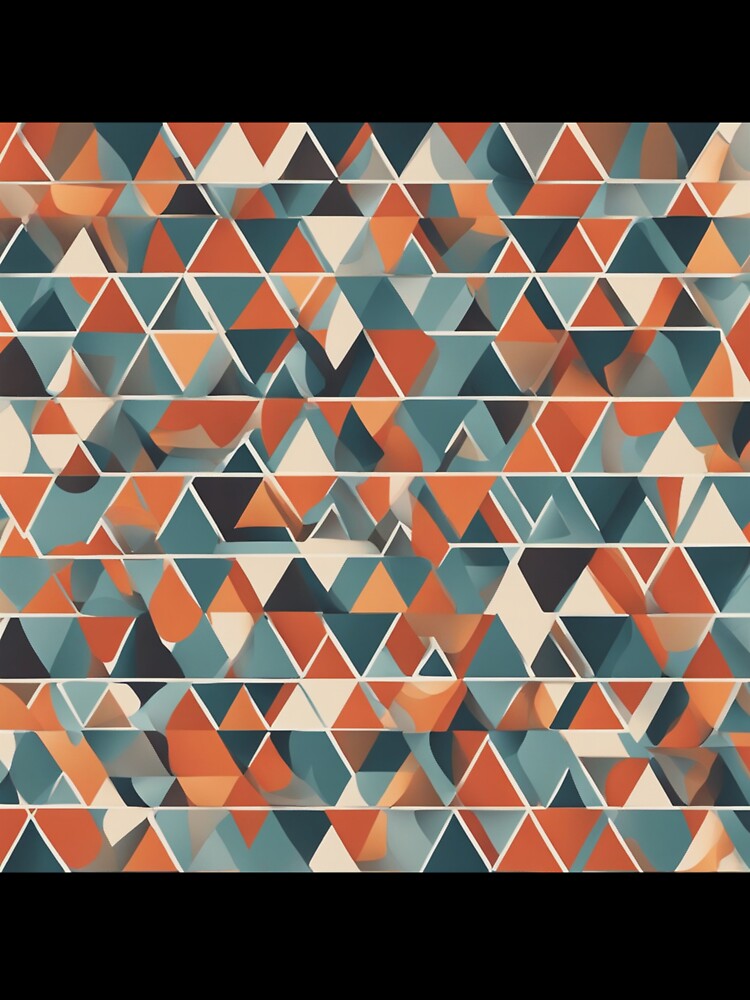 Playful Geometric Shapes Art by Giorgino-Gio