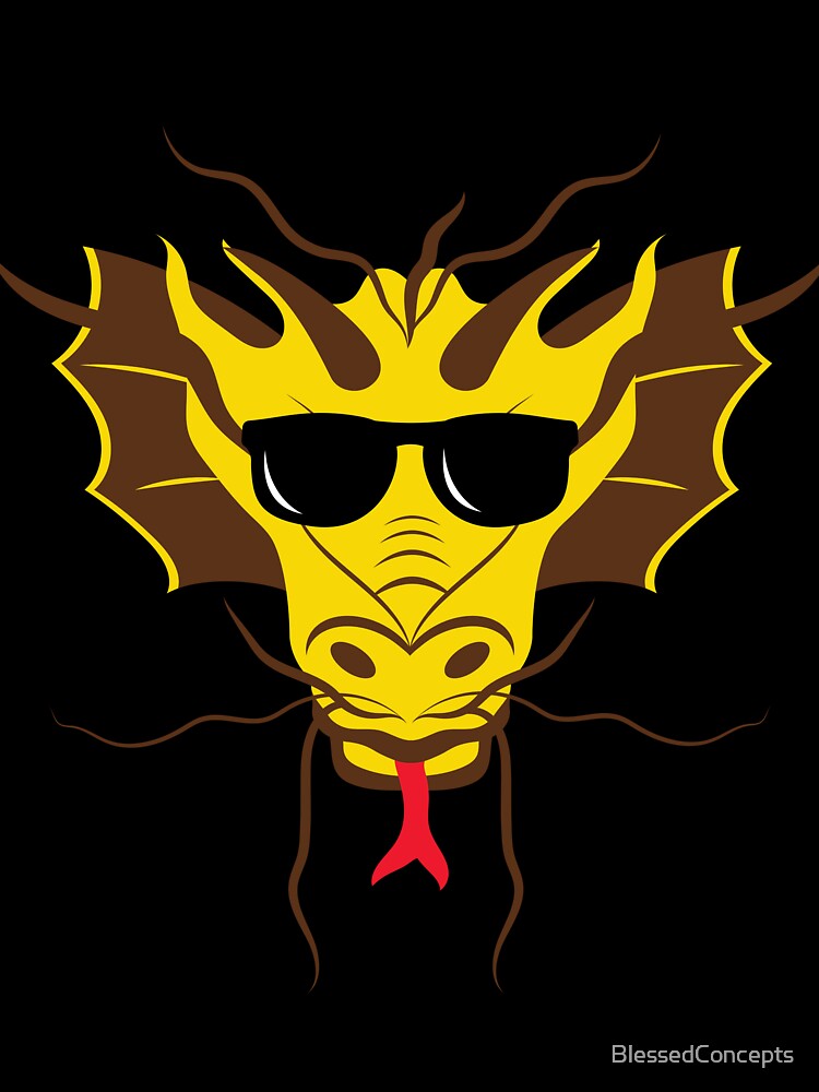 Very Cool Dragon | Legendary Creature | Mythical Creature | Fantasy Creature by BlessedConcepts