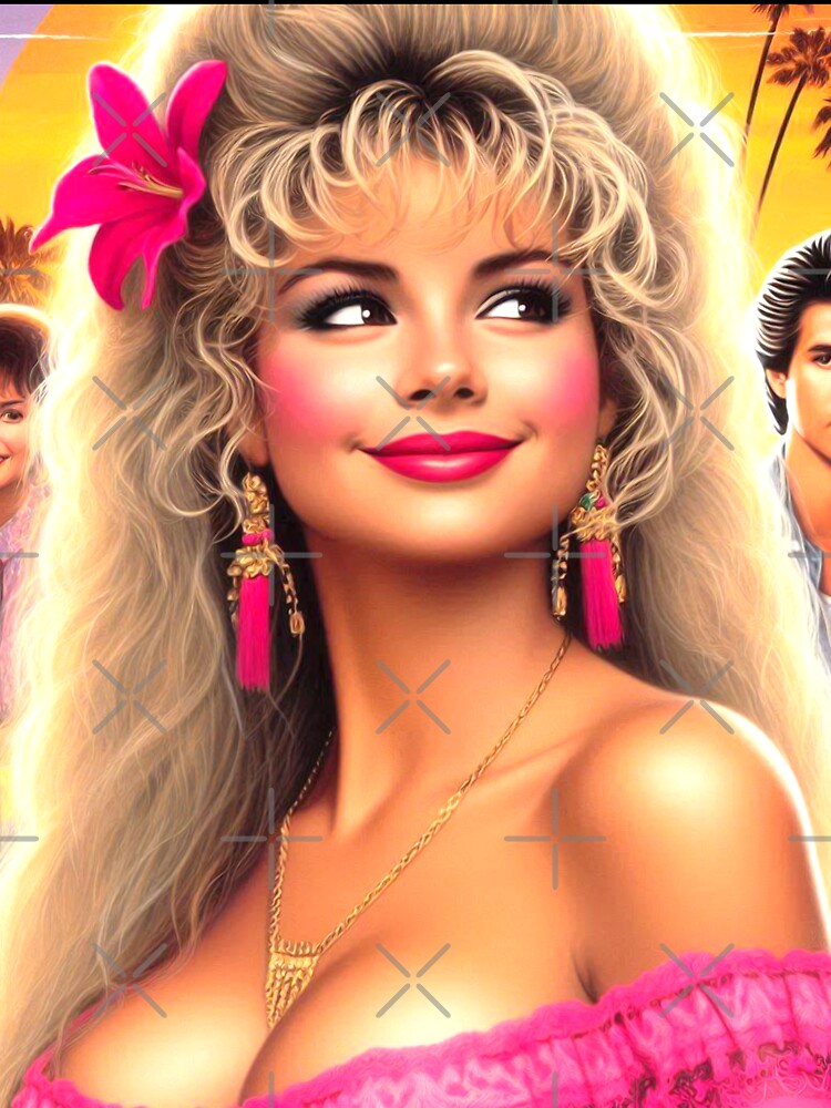 80s Blonde Girl by PulpVintage