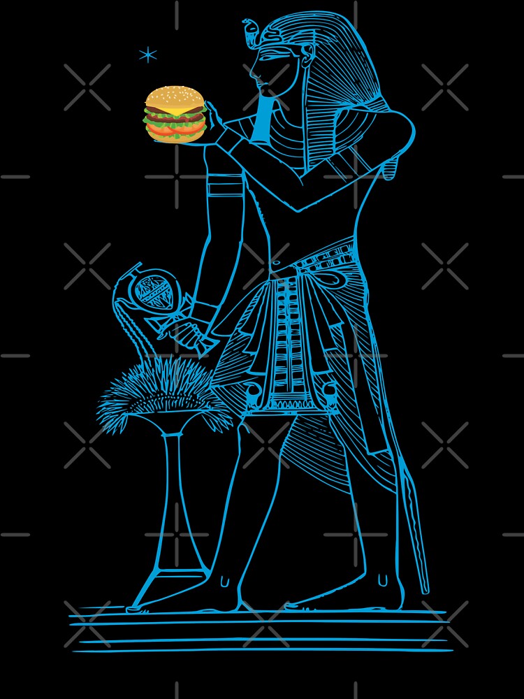 A Huge Burger From The Pharaohs by Tjays on a Fun by TJays