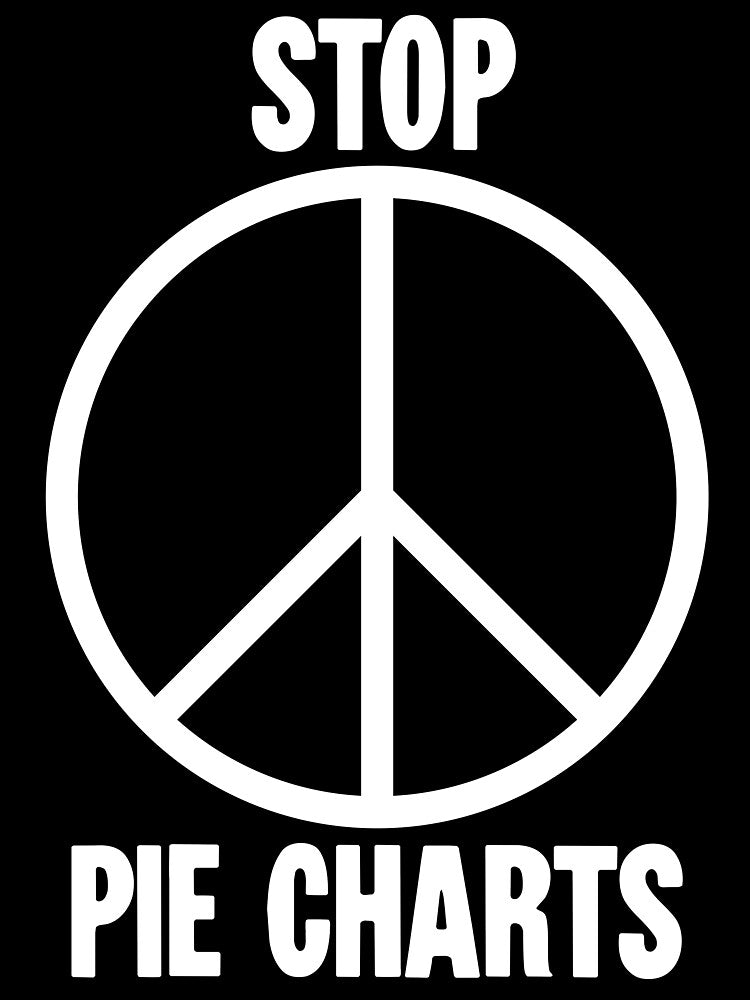 Stop Pie Charts by Good-Looking Corpse