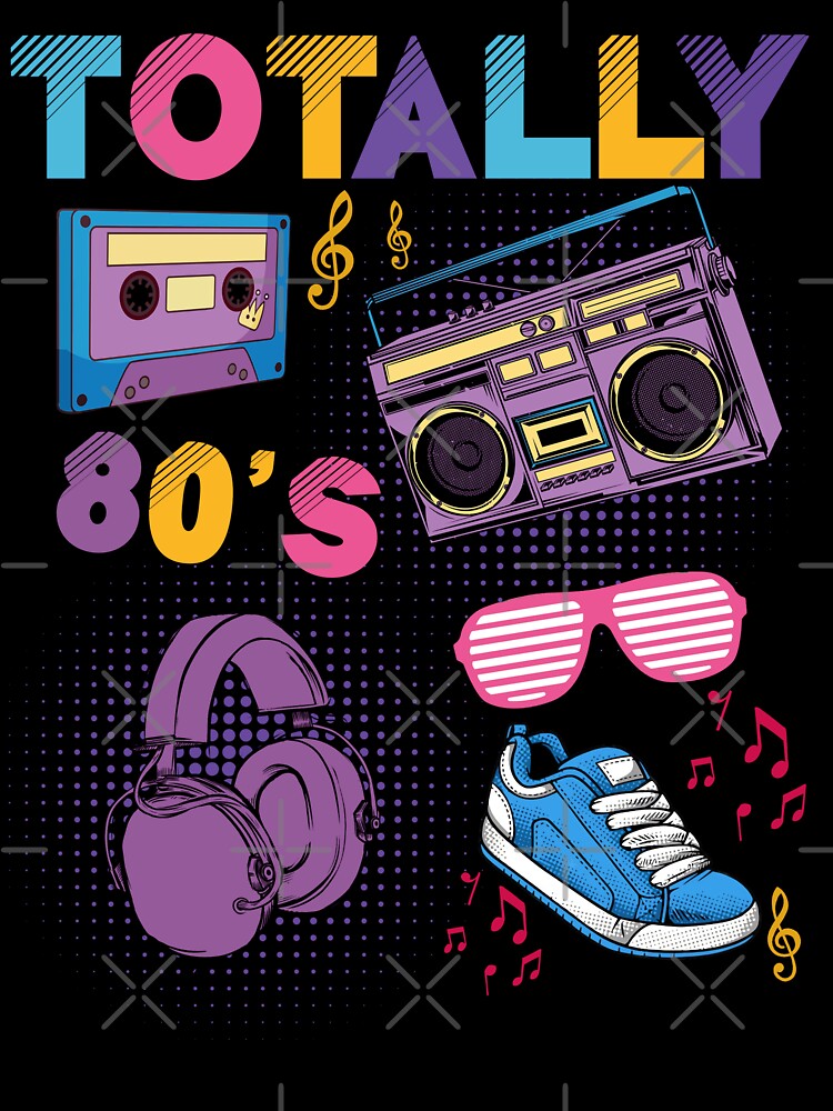 Totally 80's Retro Vintage Retro Icons by MamaNeeaDesigns