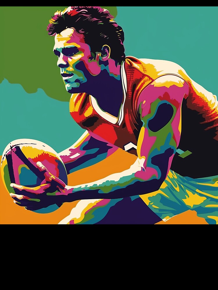 Footballer Pop Art 3 by AstroRisq