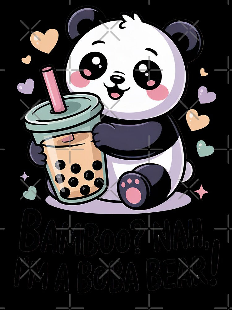 Cute Kawaii Panda, Cute Kawaii Sleeping Panda by graphic-genie