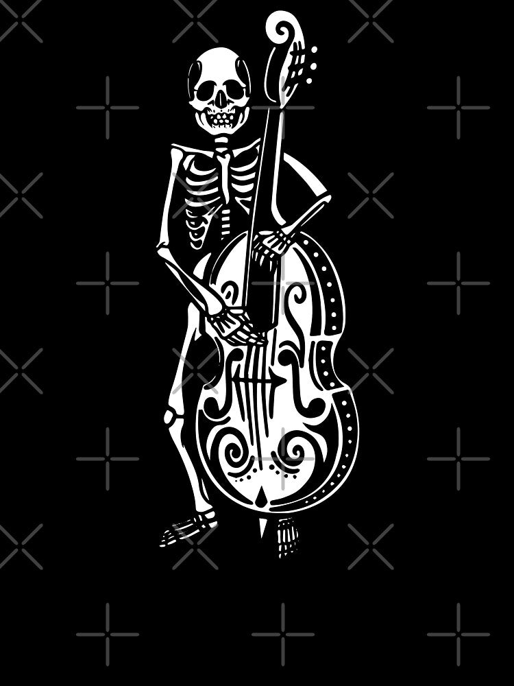 Skeleton Violoncelle Music by KingMasterStore